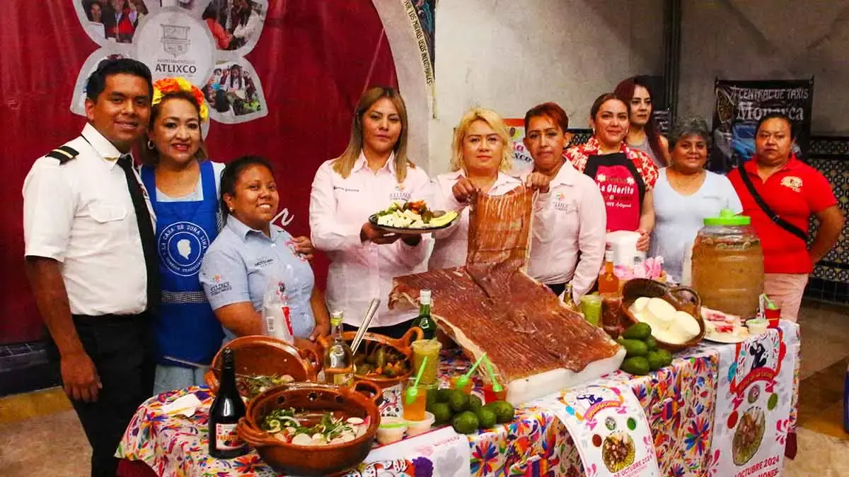 Exponentes de la Feria de la Cecina 2024 en Atlixco. Creditos: Especial